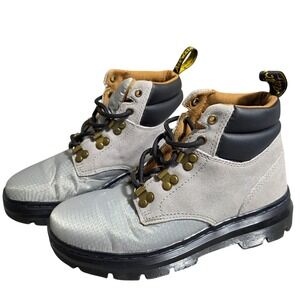 Dr Martens Rakim Utility Chukka XTough Gray‎ Lace Up Ankle Boots M5 Womens 7 NEW